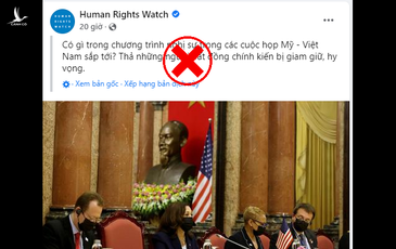 Cú lừa “nhân quyền” của HRW