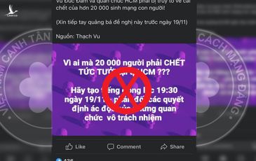 Cảnh giác luận điệu kích động người dân “tạo tiếng động” vào ngày 19/11