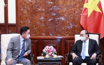 Chủ tịch nước Nguyễn Xuân Phúc gặp hậu duệ của Vua Lý Thái Tổ