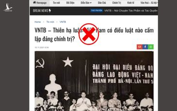 Việt Nam Thời báo không hiểu Hiến pháp, lịch sử hay không hiểu tiếng Việt?
