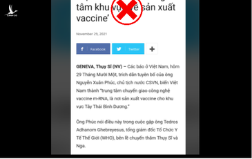 Những kẻ “tự nhục” lại lên giọng công kích mục tiêu sản xuất vaccine