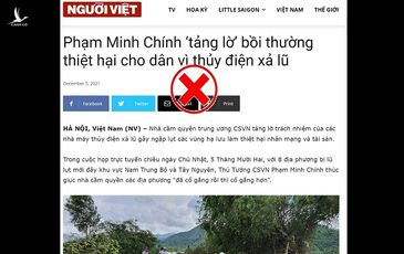 Bồi thường thiệt hại mưa lũ: Sao phải công kích Thủ tướng?