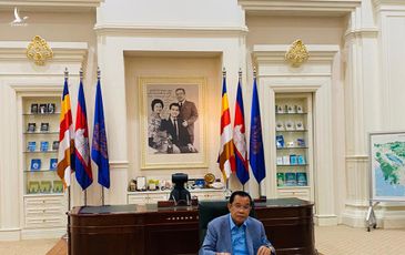 Cận cảnh buổi ăn trưa gây sốt của ông Hun Sen