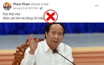 Chiêu trò “mượn gió bẻ măng”, chê trách Cát Linh- Hà Đông đá xoáy Phó Thủ tướng