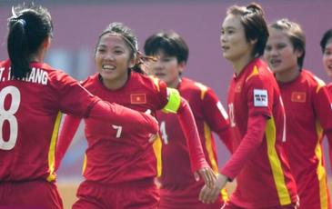 Tuyển nữ Việt Nam đến gần chiếc vé dự World Cup 2023 sau khi đánh bại Thái Lan