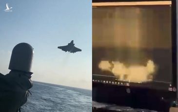 Cận cảnh vụ va chạm cực mạnh của F-35 với tàu sân bay Mỹ trên Biển Đông