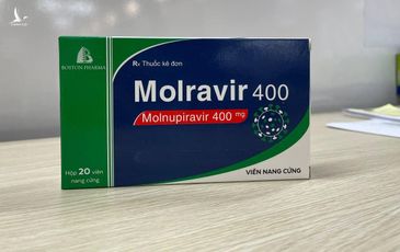 Molnupiravir sẽ bán đại trà, giá khoảng 300.000 đồng một hộp