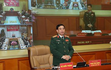 Mùng Một Tết, Đại tướng Phan Văn Giang chủ trì phiên họp đặc biệt của Bộ Quốc phòng