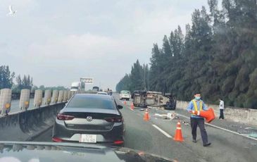 Xác định nguyên nhân ban đầu vụ xe chở Phó Chủ tịch TP.HCM Lê Hòa Bình gặp nạn trên cao tốc