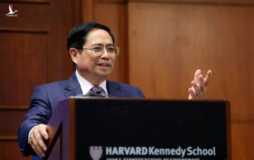 Thủ tướng Phạm Minh Chính phát biểu tại Đại học Harvard