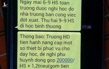 Cần chấm dứt ngay thứ “công nghệ” hút máu phụ huynh