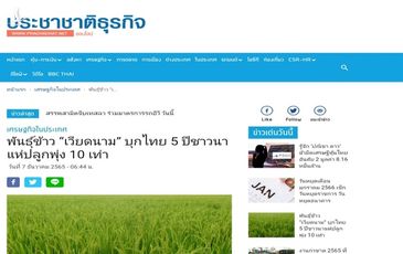 Gạo Việt vượt qua “cái bóng” Thái Lan