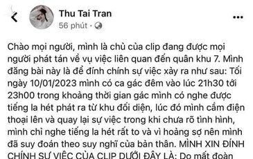 Vụ nữ sinh HUFLIT: Xuất hiện thông tin được cho là chủ nhân quay clip