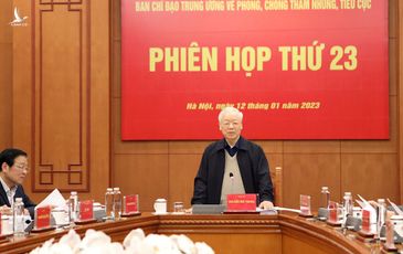 Những chỉ đạo của Tổng bí thư Nguyễn Phú Trọng về chống tham nhũng năm 2023