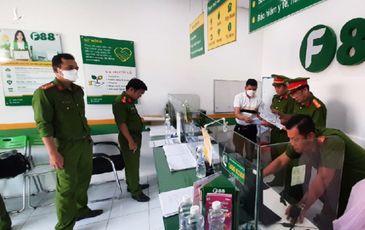Công an kiểm tra 13 chi nhánh F88 tại Tiền Giang