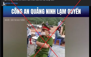 Làm rõ thông tin xuyên tạc: Công an Quảng Ninh cưỡng chế đất của dân khi chưa có quyết định