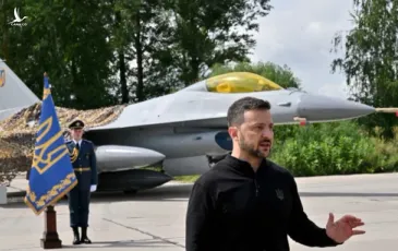 Tổng thống Zelensky: Đã triển khai các tiêm kích F-16