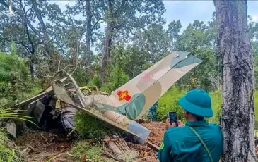 Đắk Lắk: Vị trí máy bay rơi gần chốt kiểm lâm của trạm kiểm lâm số 9 thuộc Vườn quốc gia Yok Đôn