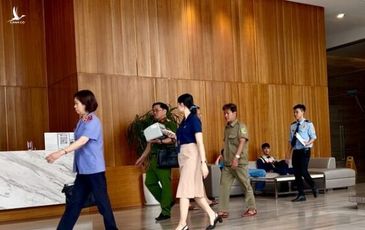 Khám xét nơi ở của Hoa hậu Nguyễn Thúc Thùy Tiên lực lượng chức năng thu về nhiều tài liệu