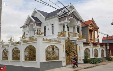 Choáng với biệt thự “khủng” của cặp đôi cầm đầu đường dây lừa đảo 2.000 tỷ