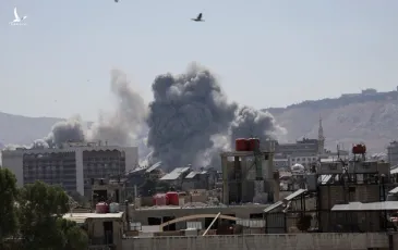 Chiến trường Syria rung chuyển: Israel không kích giữa lòng thủ đô Damascus