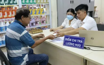 BHXH Việt Nam thông tin về lịch trả lương hưu tháng 7