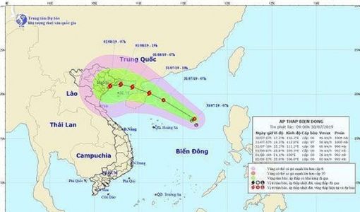 Áp thấp nhiệt đới khả năng mạnh lên thành bão, Bắc Bộ mưa lớn