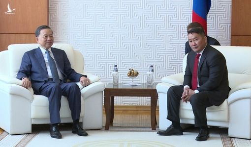 Bộ trưởng Tô Lâm thăm và làm việc tại Mông Cổ