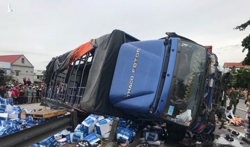 Tài xế xe tải tông 7 người sang đường ở Hải Dương khai gì?