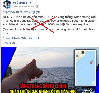 Đằng sau thông tin “TQ điều tiêm kích J-8 ra bãi Tư Chính và bị SU-30 Việt Nam truy đuổi”