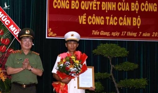 Bổ nhiệm tân Giám đốc Công an Tiền Giang