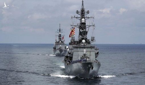 Nhật Bản lần đầu tăng hiện diện quân sự ở biển Đông