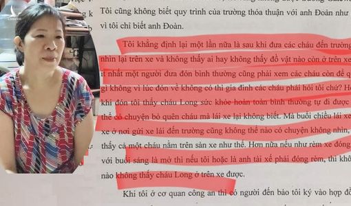 Xuất hiện quả bóng bay bí ẩn trên xe và lời khẳng định của người đón trẻ