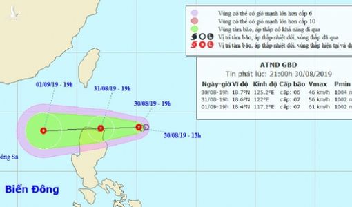 Bão mới tan, áp thấp nhiệt đới đang tiến vào Biển Đông