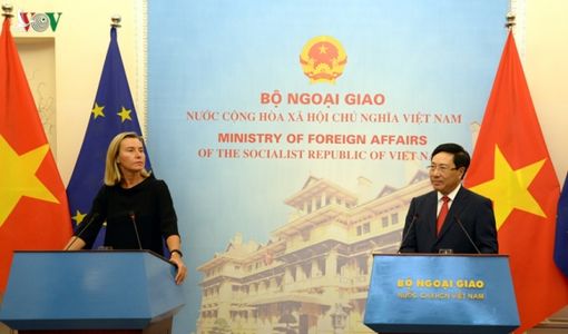 EU chia sẻ quan ngại của Việt Nam về căng thẳng gần đây ở Biển Đông