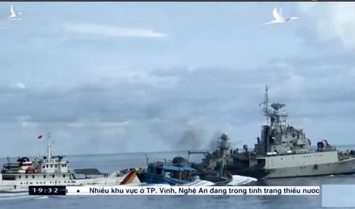 Kiểm ngư Việt Nam truy đuôi tàu Indonesia, kịp thời giải cứu ngư dân