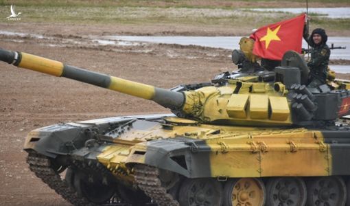 Chùm ảnh xe tăng quân đội Việt Nam đua tài ở Nga