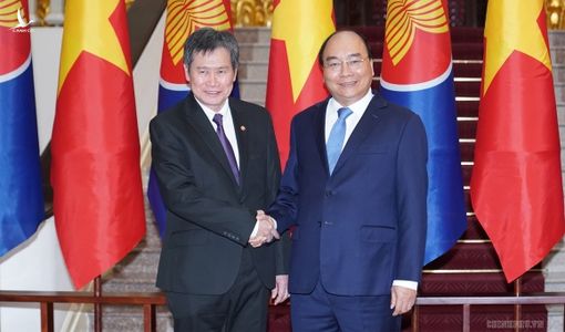 Thủ tướng tiếp Tổng Thư ký ASEAN