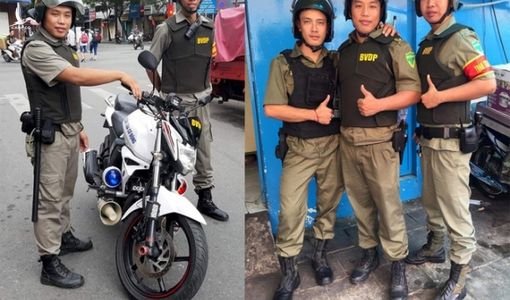 Ban bảo vệ dân phố duy nhất ở Sài Gòn được trang bị áo giáp chống đạn