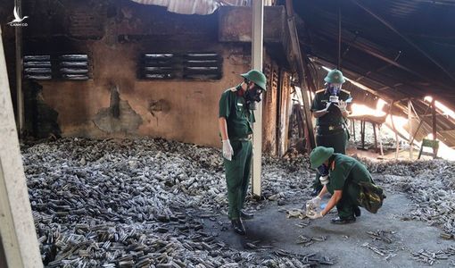 Cháy ở Rạng Đông: Binh chủng Hóa học đã có kết quả phân tích