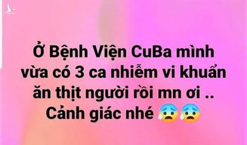 Xuất hiện “vi khuẩn ăn thịt người” ở Quảng Bình chỉ là tin đồn… thất thiệt