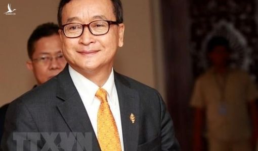 Tòa án Campuchia phát lệnh bắt thủ lĩnh đối lập lưu vong Sam Rainsy