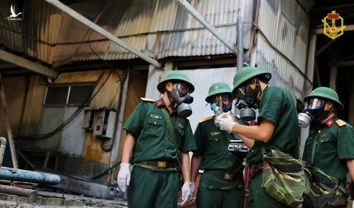 Binh chủng hóa học sẵn sàng vào cuộc tẩy độc thủy ngân kho Rạng Đông