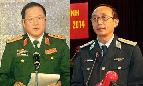 Tướng tá cũng… “rơi rụng”