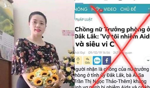 Sự thật thông tin nữ trưởng phòng ở Đắk Lắk nhiễm HIV