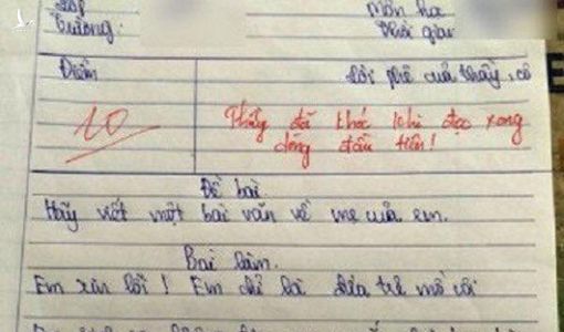 Thấy gì từ bài văn tả mẹ gây bão trên mạng xã hội?