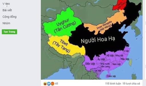 Fanpage “An ninh mạng ak47” mạo danh cơ quan an ninh kích động Việt Nam gia nhập Trung Quốc