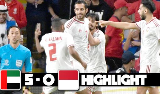 Highlights vòng loại World Cup: UAE 5-0 Indonesia