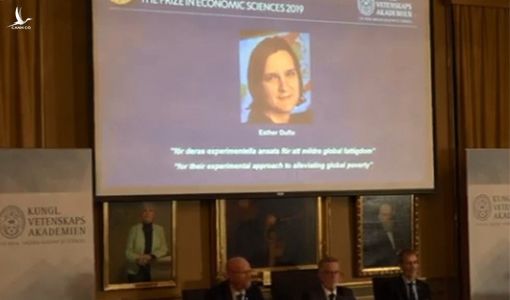 Giải Nobel Kinh tế 2019 trao cho 3 nhà nghiên cứu về xóa đói giảm nghèo