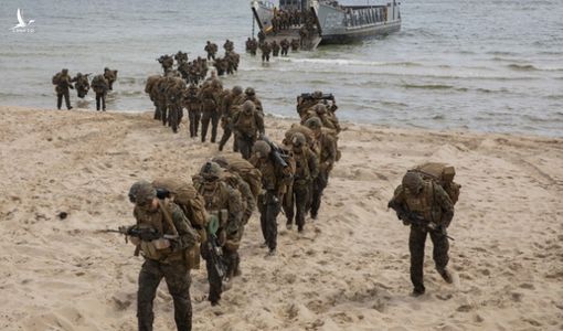Thủy quân lục chiến Mỹ bí mật tập đổ bộ chiếm đảo, đối phó Trung Quốc